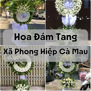 Đặt Hoa Đám Tang Xã Phong Hiệp Cà Mau | Giao Hoa Nhanh