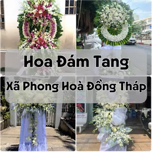 Đặt Hoa Đám Tang Xã Phong Hoà Đồng Tháp | Hoa Tang Lễ