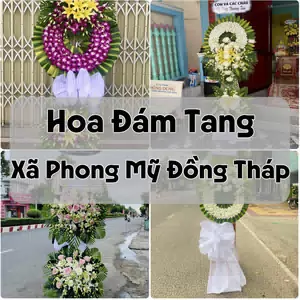 Đặt Hoa Đám Tang Xã Phong Mỹ Đồng Tháp | Hoa Chia Buồn