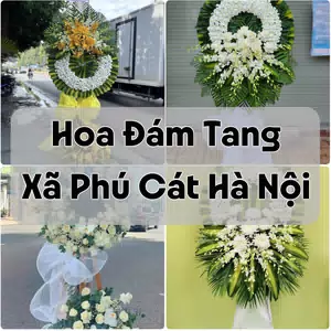 Đặt Hoa Đám Tang Xã Phú Cát Hà Nội | Giao Hoa Nhanh
