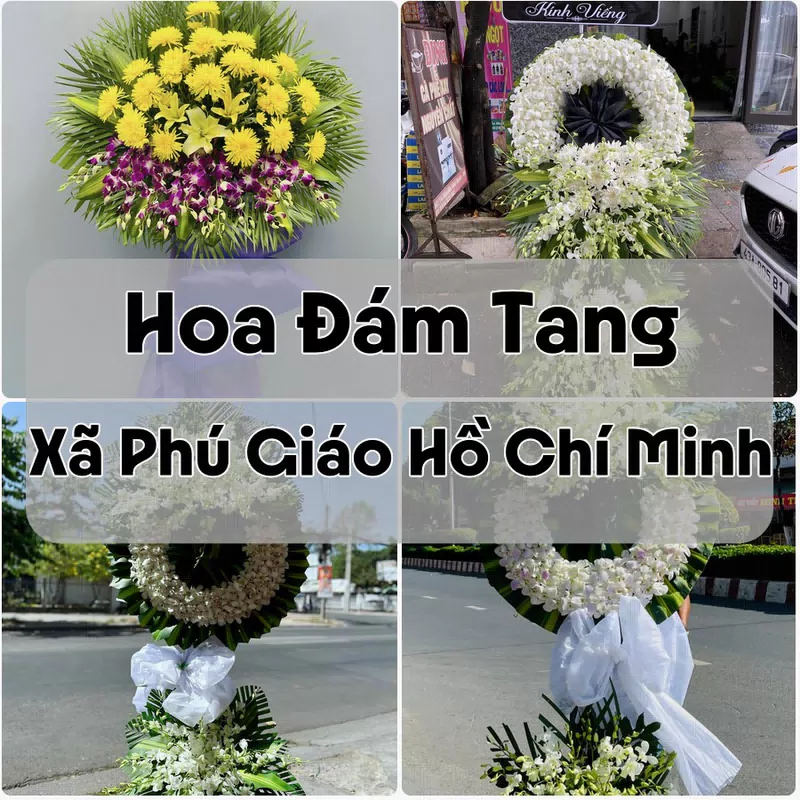 Đặt Hoa Đám Tang Xã Phú Giáo Hồ Chí Minh | Hoa Tang Lễ