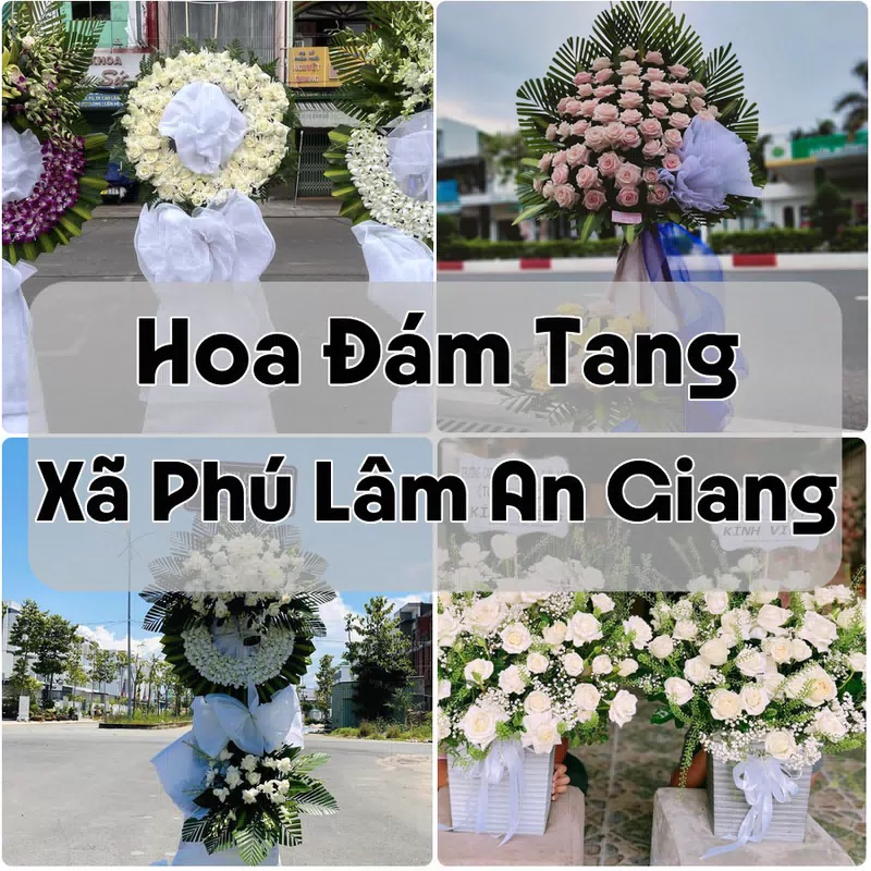 Đặt Hoa Đám Tang Xã Phú Lâm An Giang | Hoa Chia Buồn