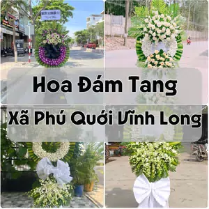 Đặt Hoa Đám Tang Xã Phú Quới Vĩnh Long | Hoa Tang Lễ