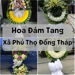 Đặt Hoa Đám Tang Xã Phú Thọ Đồng Tháp | Hoa Tang Lễ