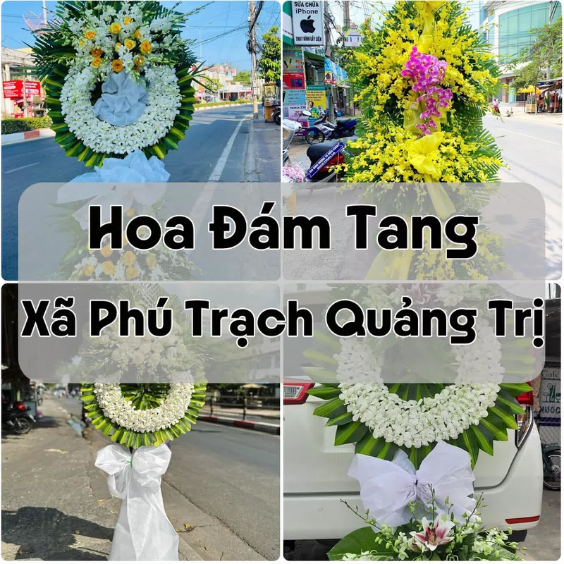 Đặt Hoa Đám Tang Xã Phú Trạch Quảng Trị | Hoa Chia Buồn