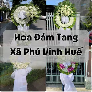 Đặt Hoa Đám Tang Xã Phú Vinh Huế | Giao Tận Nơi