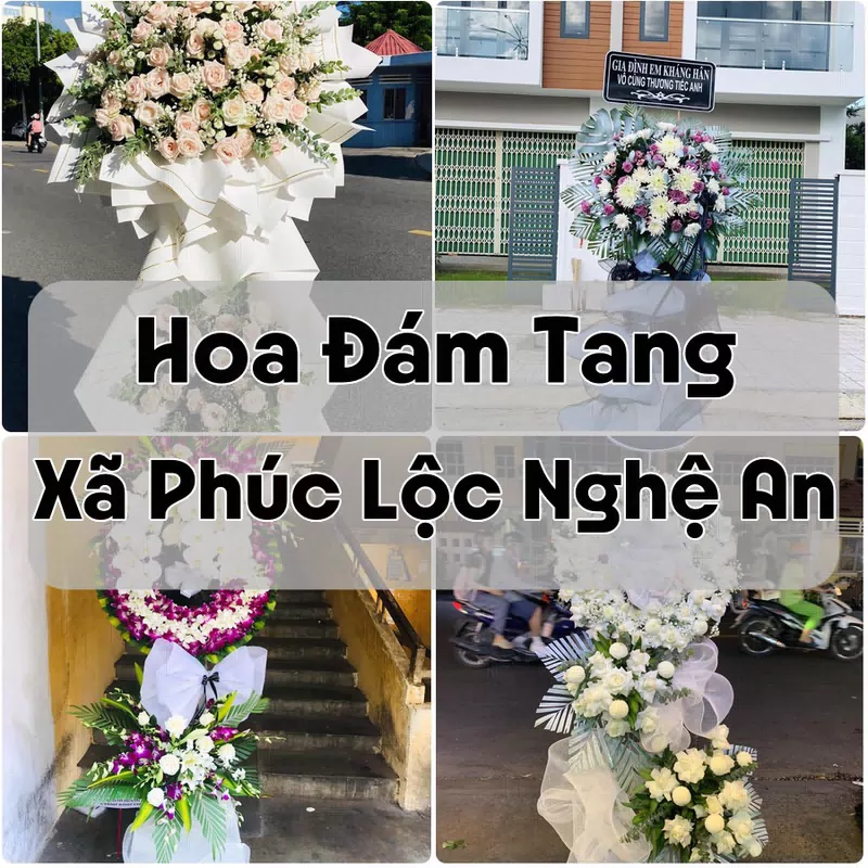Đặt Hoa Đám Tang Xã Phúc Lộc Nghệ An | Đặt Hoa Nhanh