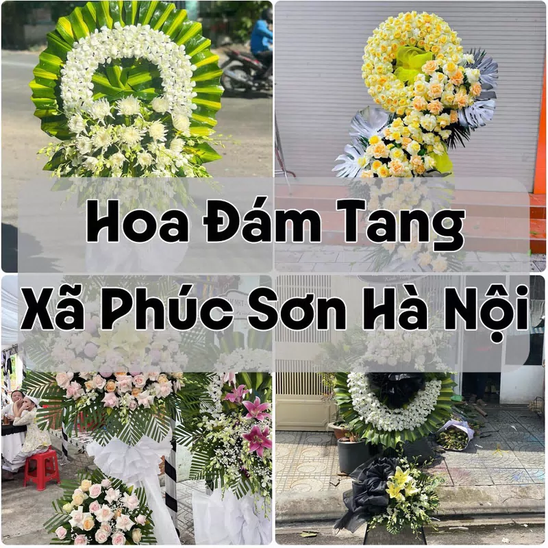 Đặt Hoa Đám Tang Xã Phúc Sơn Hà Nội | Giao Hoa Nhanh