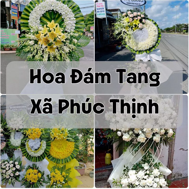 Đặt Hoa Đám Tang Xã Phúc Thịnh | Hoa Chia Buồn