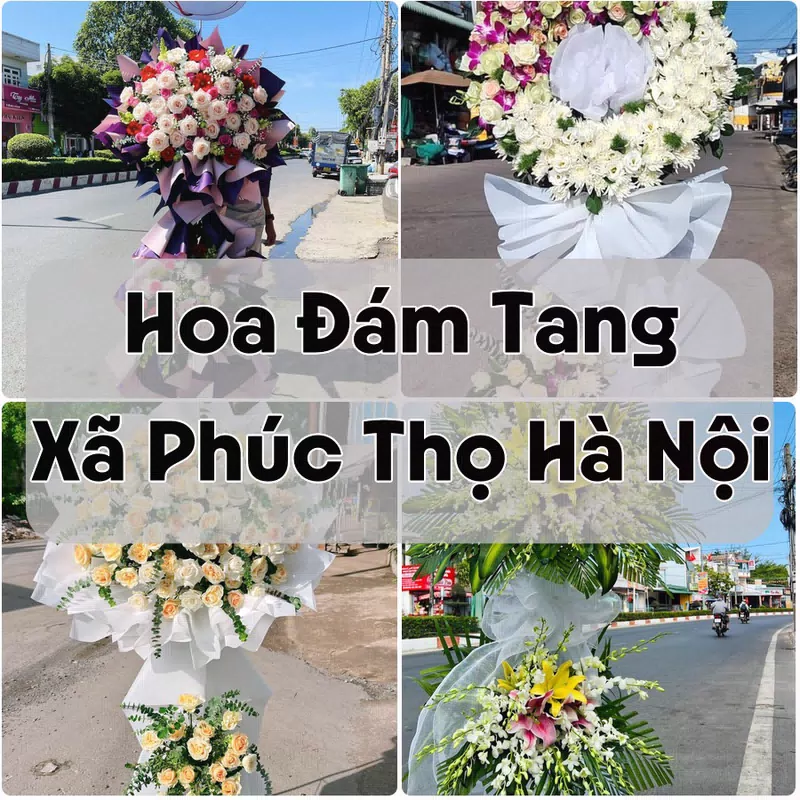Đặt Hoa Đám Tang Xã Phúc Thọ Hà Nội | Hoa Chia Buồn