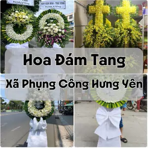 Đặt Hoa Đám Tang Xã Phụng Công Hưng Yên | Hoa Chia Buồn