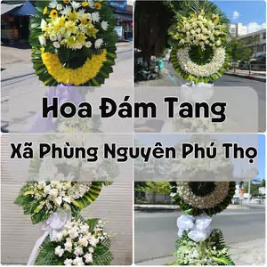 Đặt Hoa Đám Tang Xã Phùng Nguyên Phú Thọ | Hoa Tang Lễ