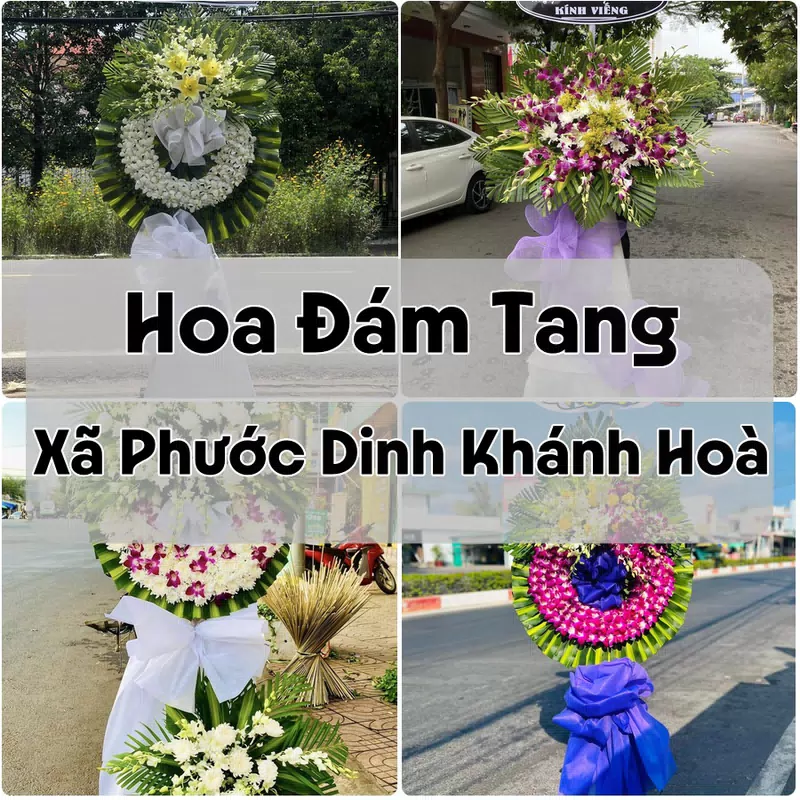 Đặt Hoa Đám Tang Xã Phước Dinh Khánh Hoà | Đặt Hoa Viếng