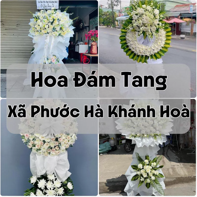 Đặt Hoa Đám Tang Xã Phước Hà Khánh Hoà | Hoa Chia Buồn