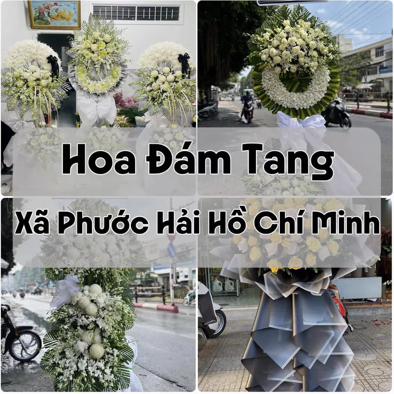 Đặt Hoa Đám Tang Xã Phước Hải Hồ Chí Minh | Hoa Tang Lễ
