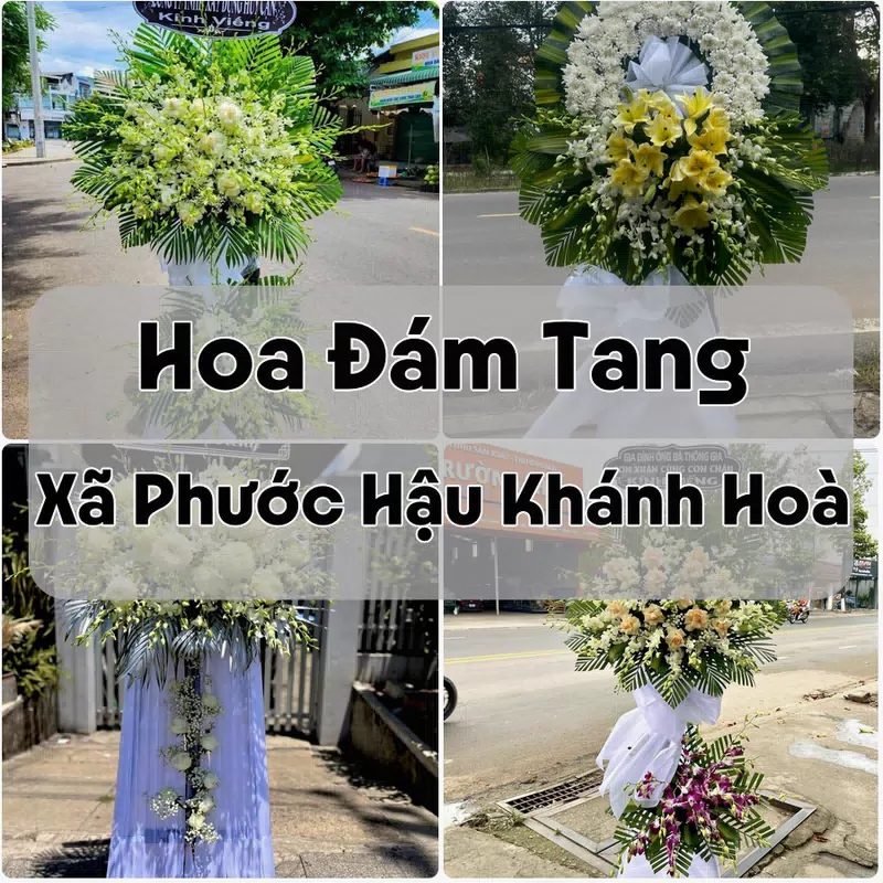 Đặt Hoa Đám Tang Xã Phước Hậu Khánh Hoà | Hoa Tang Lễ