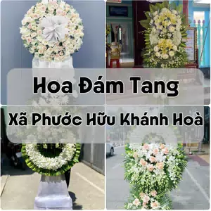 Đặt Hoa Đám Tang Xã Phước Hữu Khánh Hoà | Giao Tận Nơi
