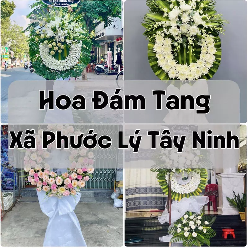 Đặt Hoa Đám Tang Xã Phước Lý Tây Ninh | Hoa Chia Buồn