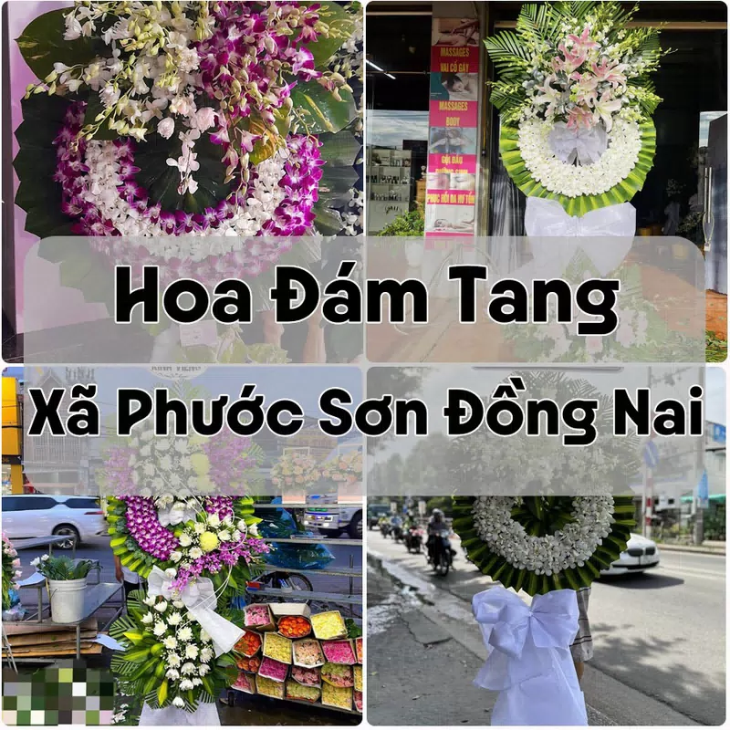 Đặt Hoa Đám Tang Xã Phước Sơn Đồng Nai | Đặt Hoa Viếng