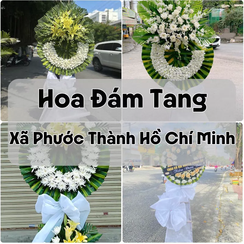 Đặt Hoa Đám Tang Xã Phước Thành Hồ Chí Minh | Hoa Tang Lễ