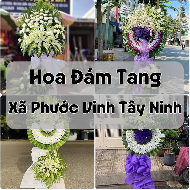 Đặt Hoa Đám Tang Xã Phước Vinh Tây Ninh | Đặt Hoa Viếng