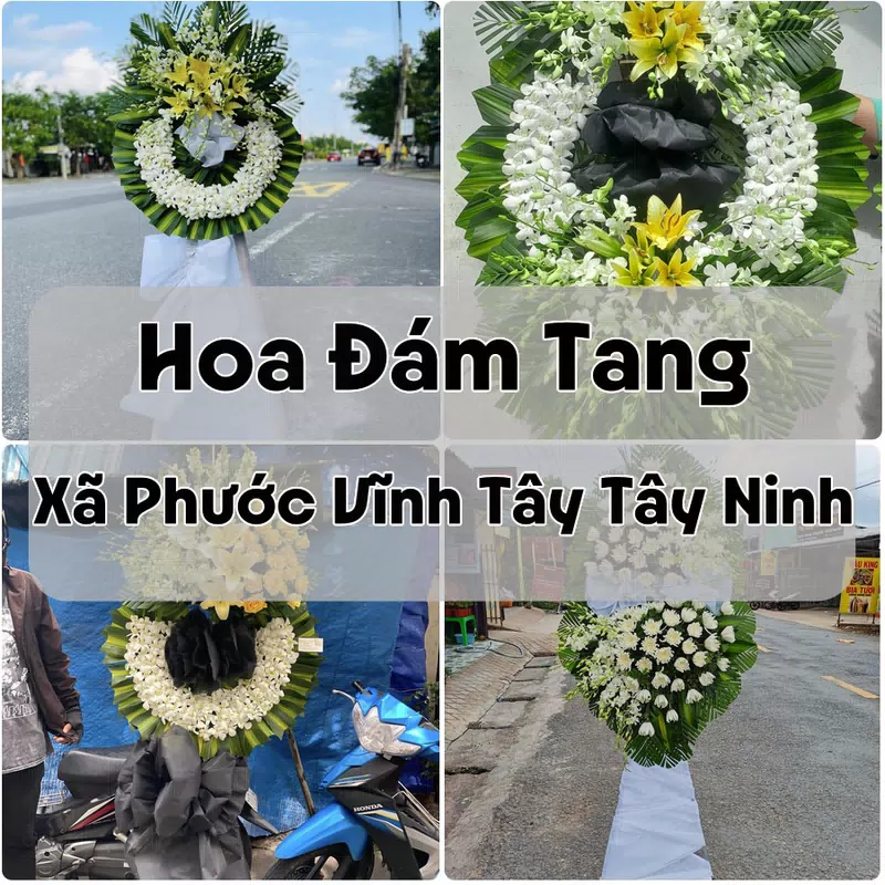 Đặt Hoa Đám Tang Xã Phước Vĩnh Tây Tây Ninh | Đặt Hoa Viếng