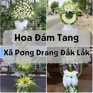 Đặt Hoa Đám Tang Xã Pơng Drang Đắk Lắk | Giao Hoa Nhanh