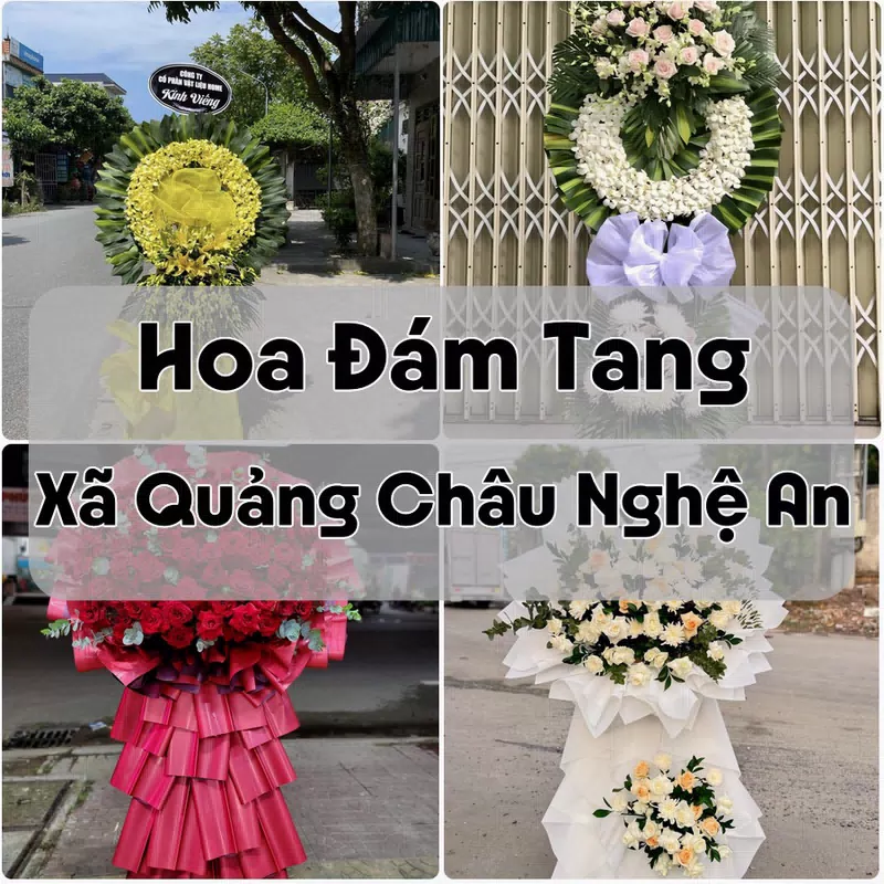 Đặt Hoa Đám Tang Xã Quảng Châu Nghệ An | Hoa Chia Buồn