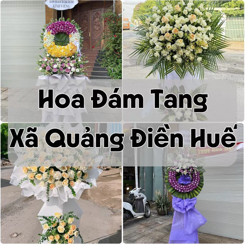 Đặt Hoa Đám Tang Xã Quảng Điền Huế | Hoa Chia Buồn