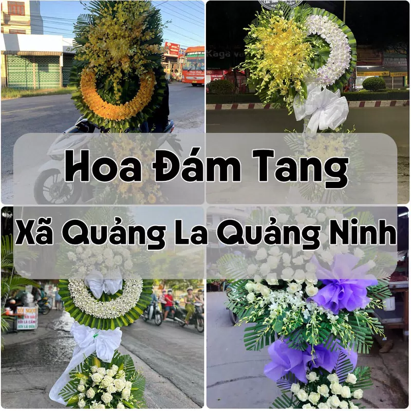 Đặt Hoa Đám Tang Xã Quảng La Quảng Ninh | Giao Hoa Nhanh