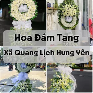 Đặt Hoa Đám Tang Xã Quang Lịch Hưng Yên | Hoa Chia Buồn