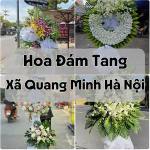 Đặt Hoa Đám Tang Xã Quang Minh Hà Nội | Giao Tận Nơi