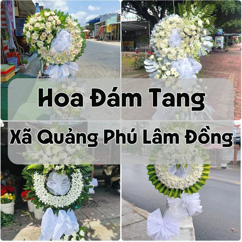 Đặt Hoa Đám Tang Xã Quảng Phú Lâm Đồng | Giao Tận Nơi