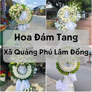Đặt Hoa Đám Tang Xã Quảng Phú Lâm Đồng | Giao Tận Nơi