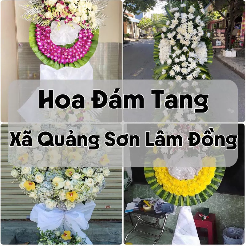 Đặt Hoa Đám Tang Xã Quảng Sơn Lâm Đồng | Giao Hoa Nhanh