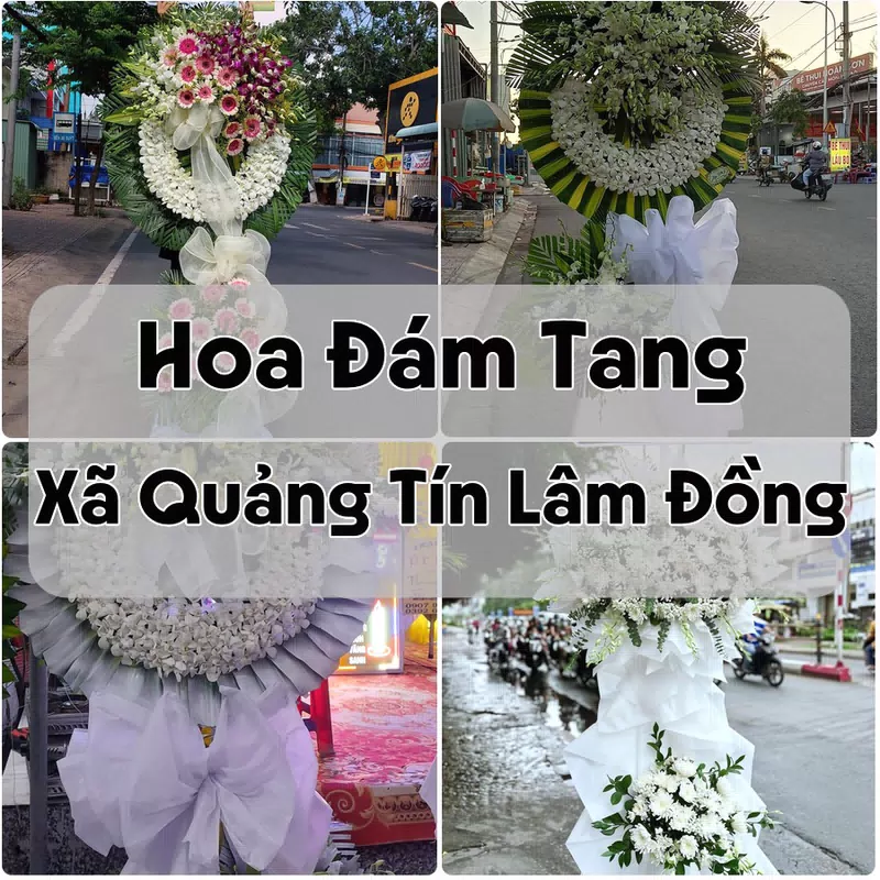 Đặt Hoa Đám Tang Xã Quảng Tín Lâm Đồng | Hoa Chia Buồn