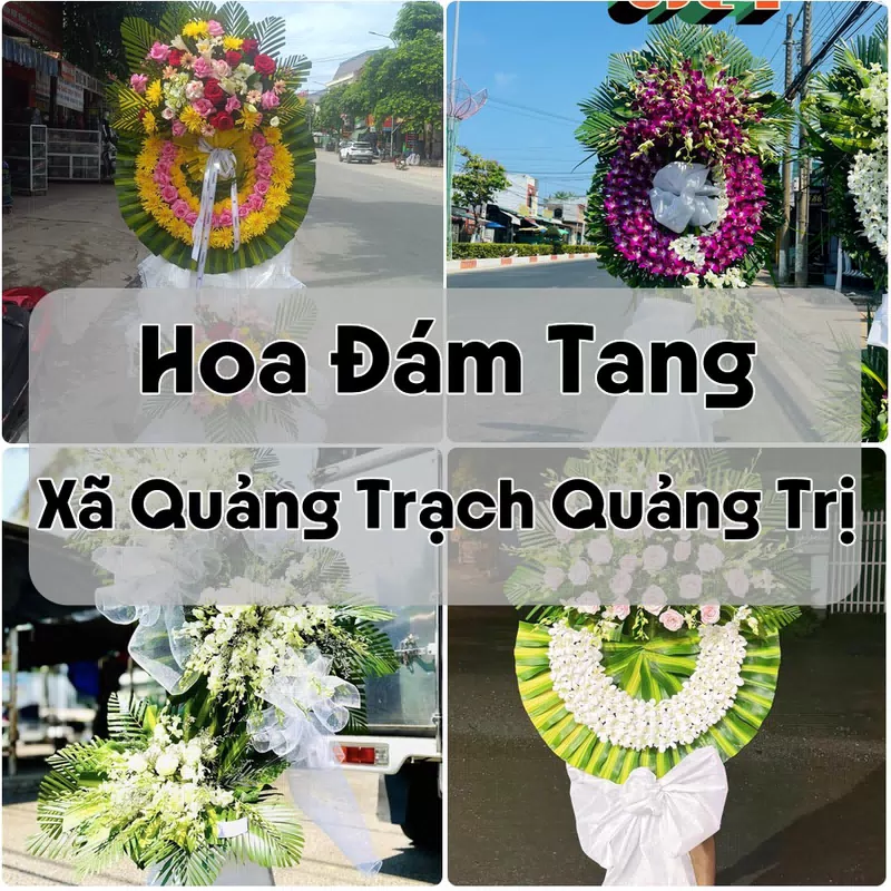 Đặt Hoa Đám Tang Xã Quảng Trạch Quảng Trị | Đặt Hoa Nhanh