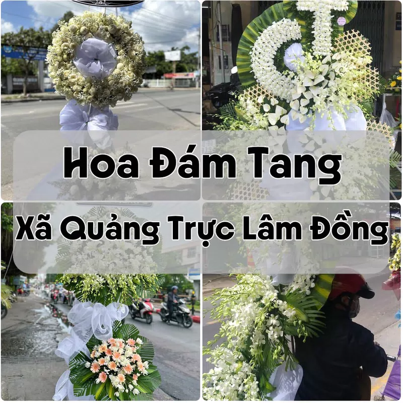 Đặt Hoa Đám Tang Xã Quảng Trực Lâm Đồng | Giao Tận Nơi