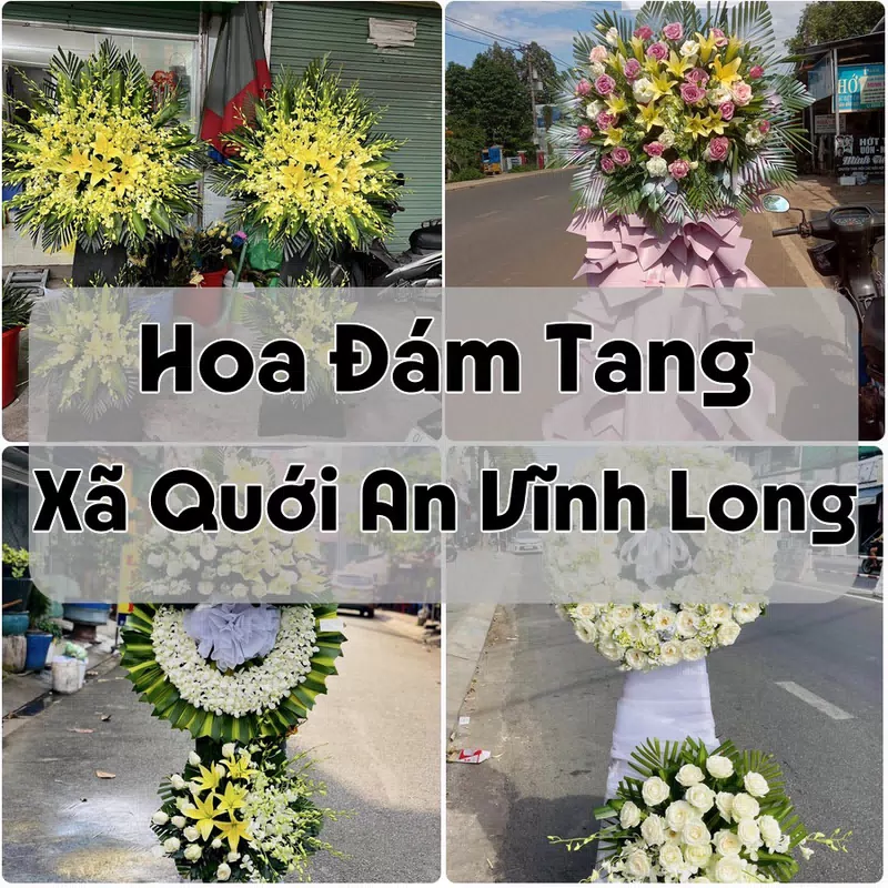 Đặt Hoa Đám Tang Xã Quới An Vĩnh Long | Đặt Hoa Nhanh