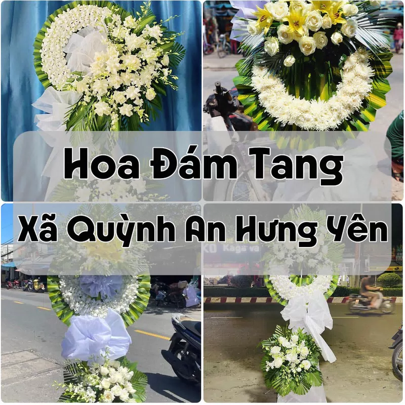 Đặt Hoa Đám Tang Xã Quỳnh An Hưng Yên | Giao Hoa Nhanh