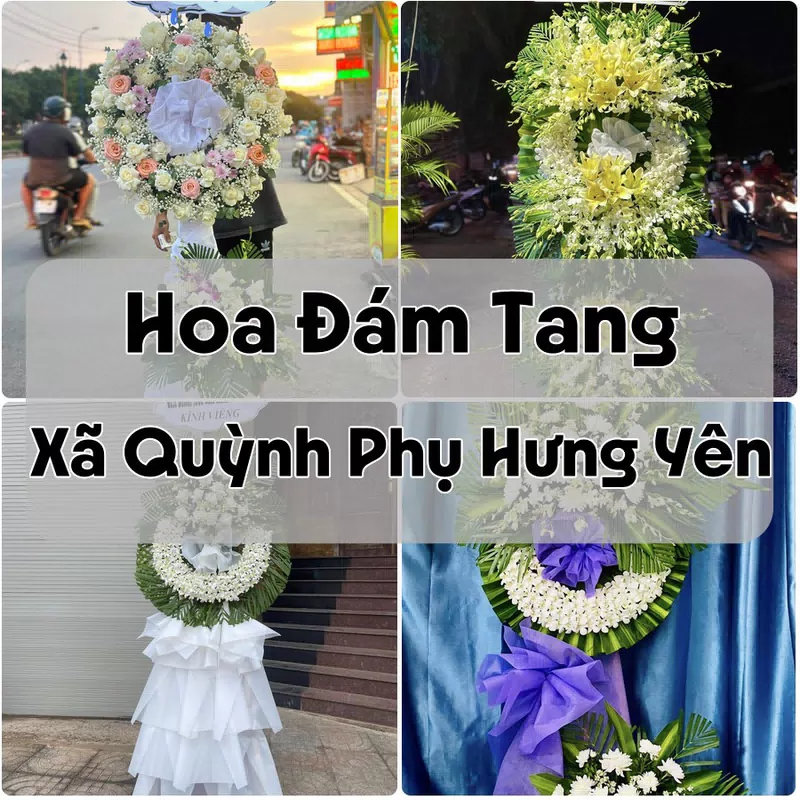 Đặt Hoa Đám Tang Xã Quỳnh Phụ Hưng Yên | Giao Tận Nơi