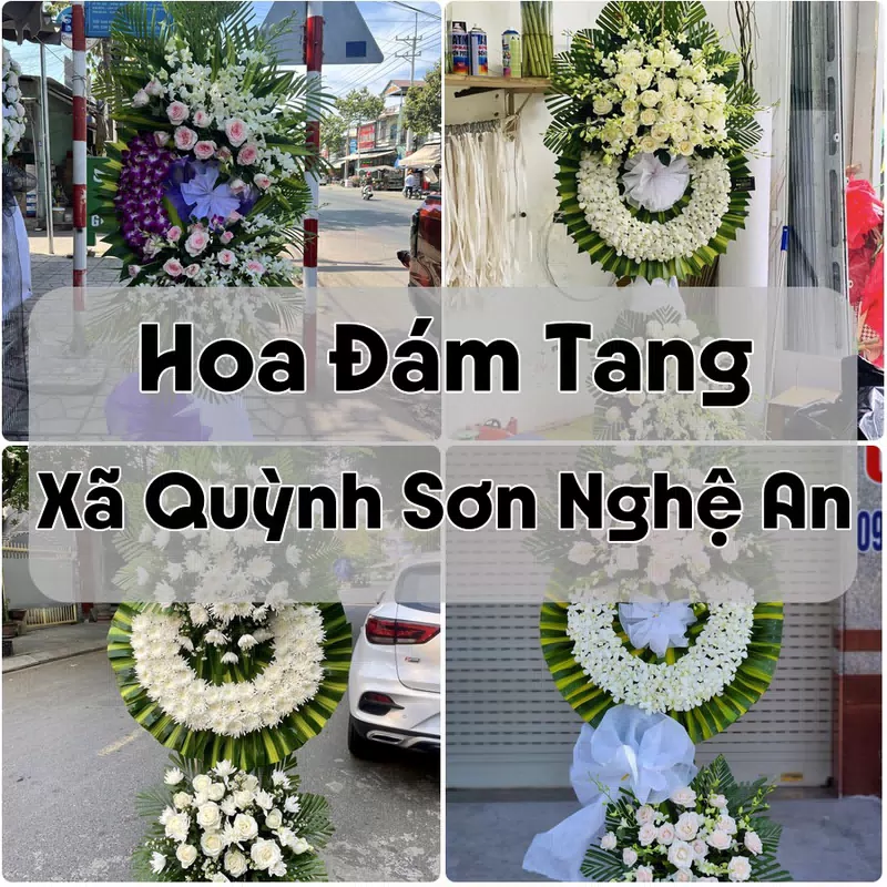 Đặt Hoa Đám Tang Xã Quỳnh Sơn Nghệ An | Giao Tận Nơi