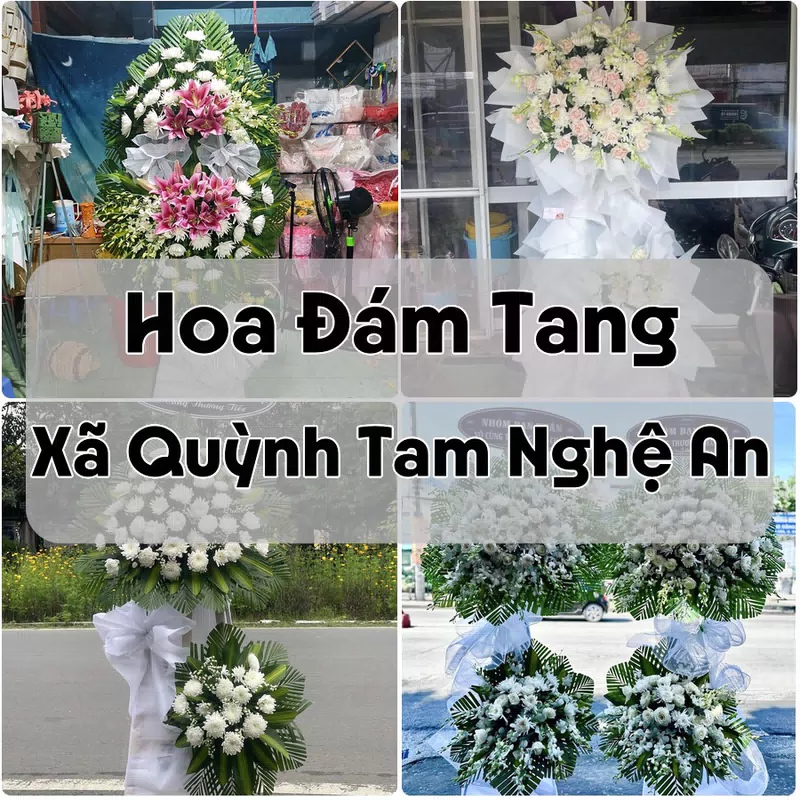 Đặt Hoa Đám Tang Xã Quỳnh Tam Nghệ An | Giao Hoa Nhanh