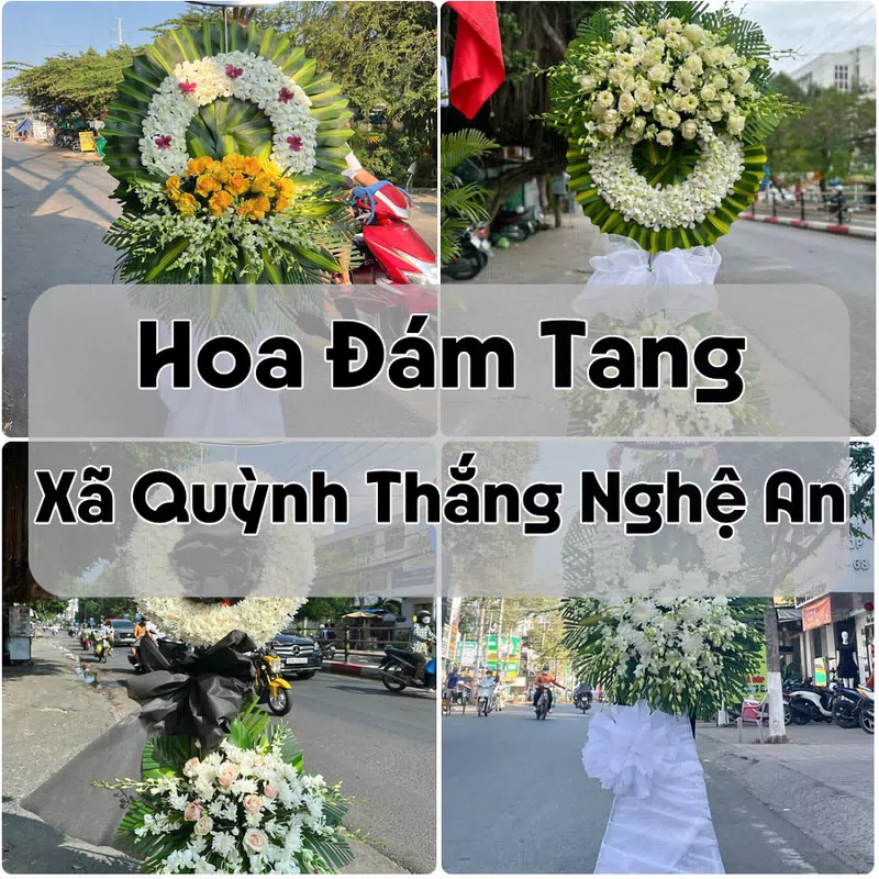 Đặt Hoa Đám Tang Xã Quỳnh Thắng Nghệ An | Giao Tận Nơi