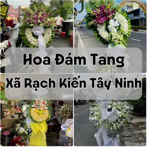 Đặt Hoa Đám Tang Xã Rạch Kiến Tây Ninh | Giao Hoa Nhanh