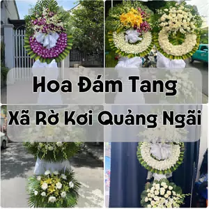 Đặt Hoa Đám Tang Xã Rờ Kơi Quảng Ngãi | Giao Hoa Nhanh