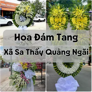 Đặt Hoa Đám Tang Xã Sa Thầy Quảng Ngãi | Hoa Chia Buồn