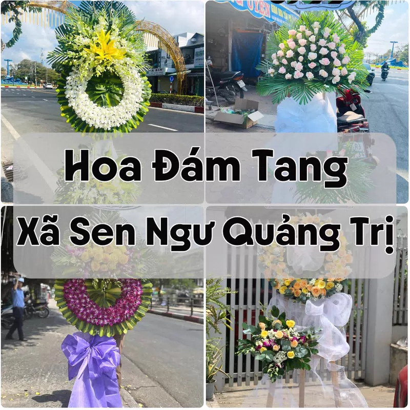 Đặt Hoa Đám Tang Xã Sen Ngư Quảng Trị | Giao Tận Nơi