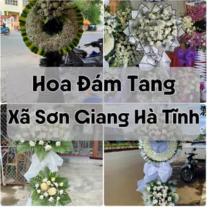Đặt Hoa Đám Tang Xã Sơn Giang Hà Tĩnh | Hoa Tang Lễ