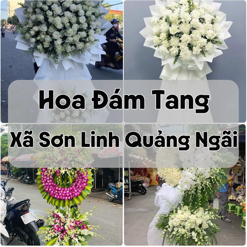 Đặt Hoa Đám Tang Xã Sơn Linh Quảng Ngãi | Đặt Hoa Viếng